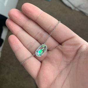 Kendra Scott Elisa Iridescent Pendant Necklace
